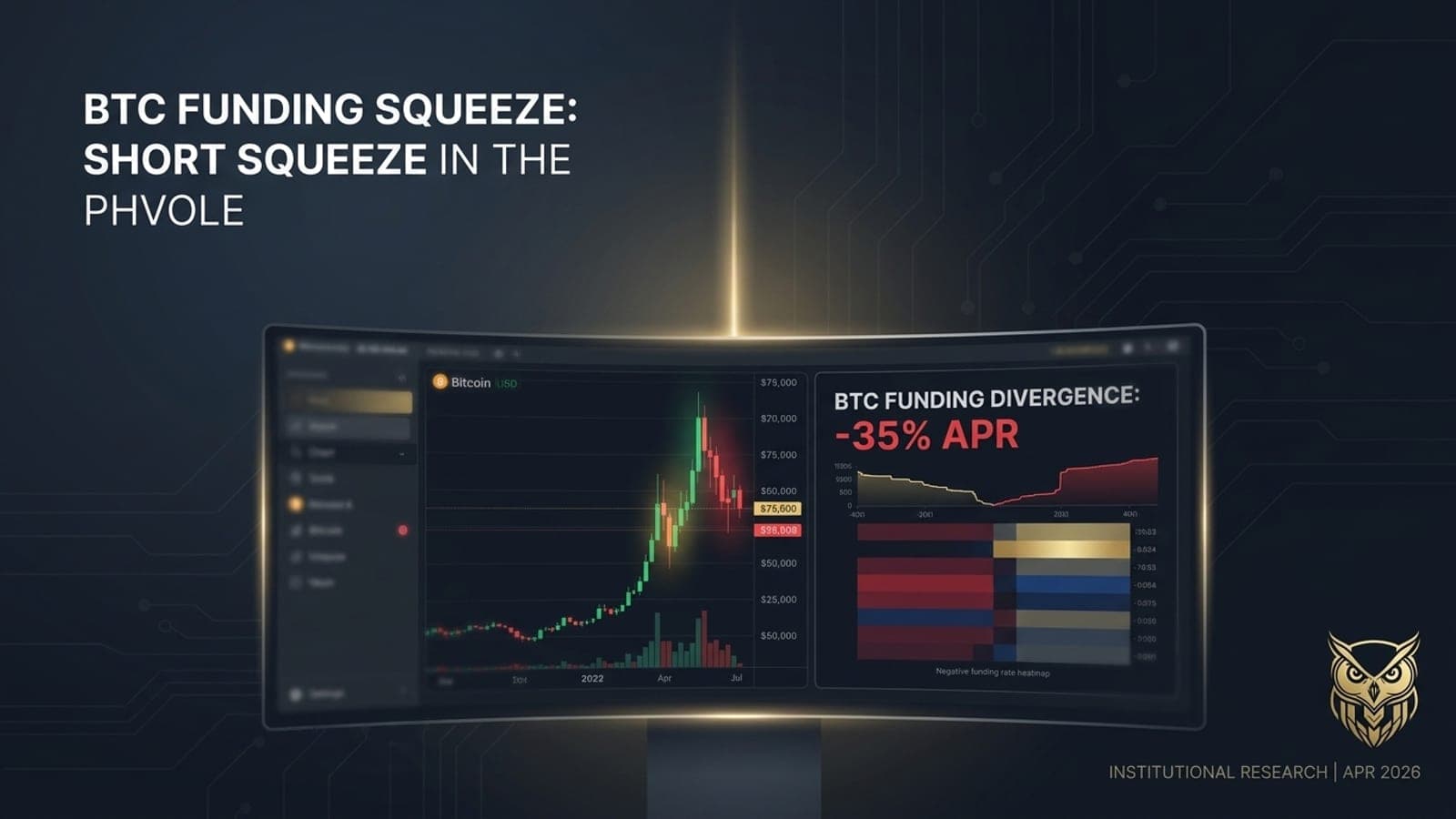 Feature image for Bitcoin Funding Divergence: The -35% APR Short Squeeze Trap at $75K