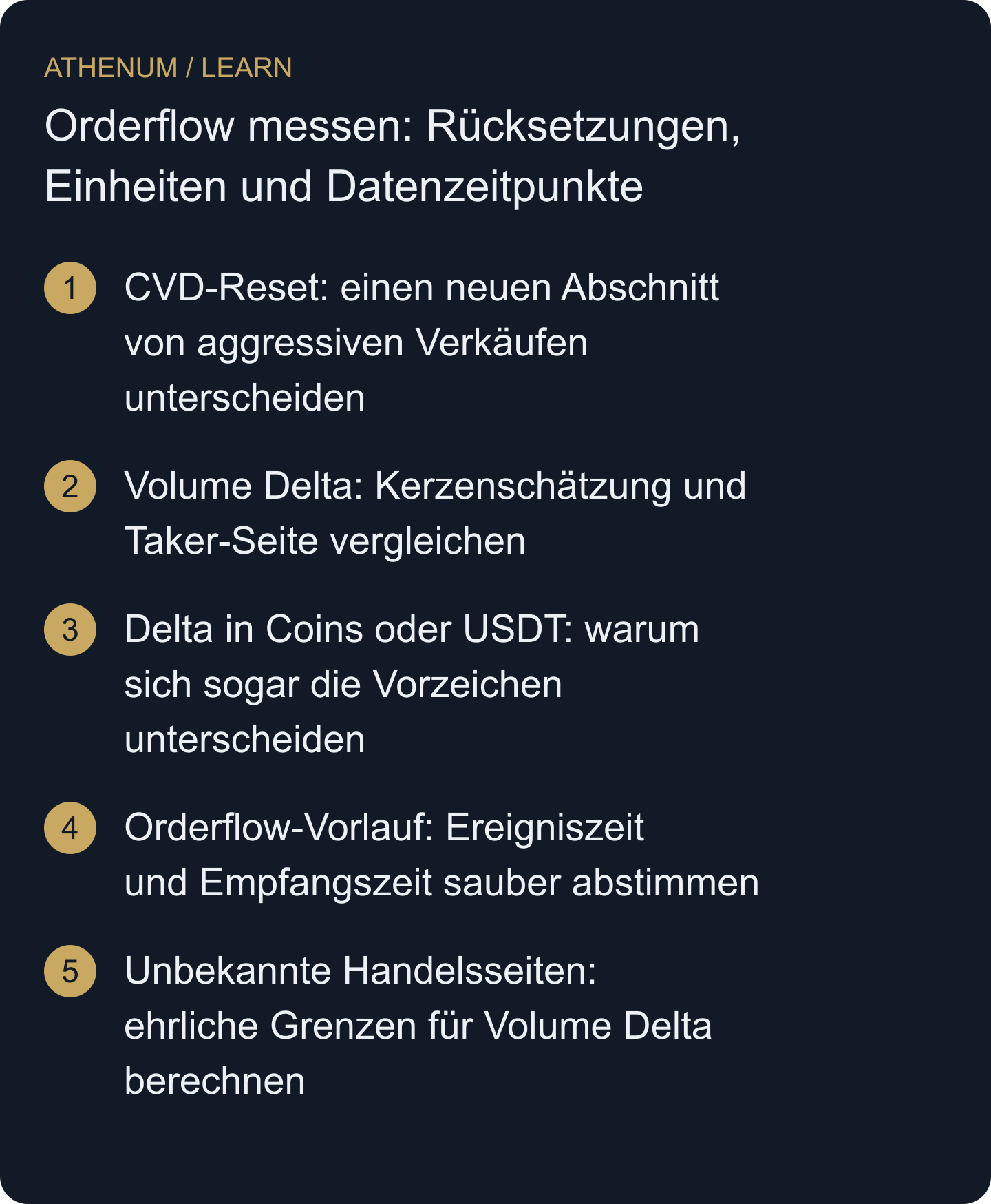 Erkenne, ob ein vermeintliches Flusssignal konsistente Anker, Einheiten, Klassifikation, Abdeckung und Informationsverfügbarkeit übersteht.