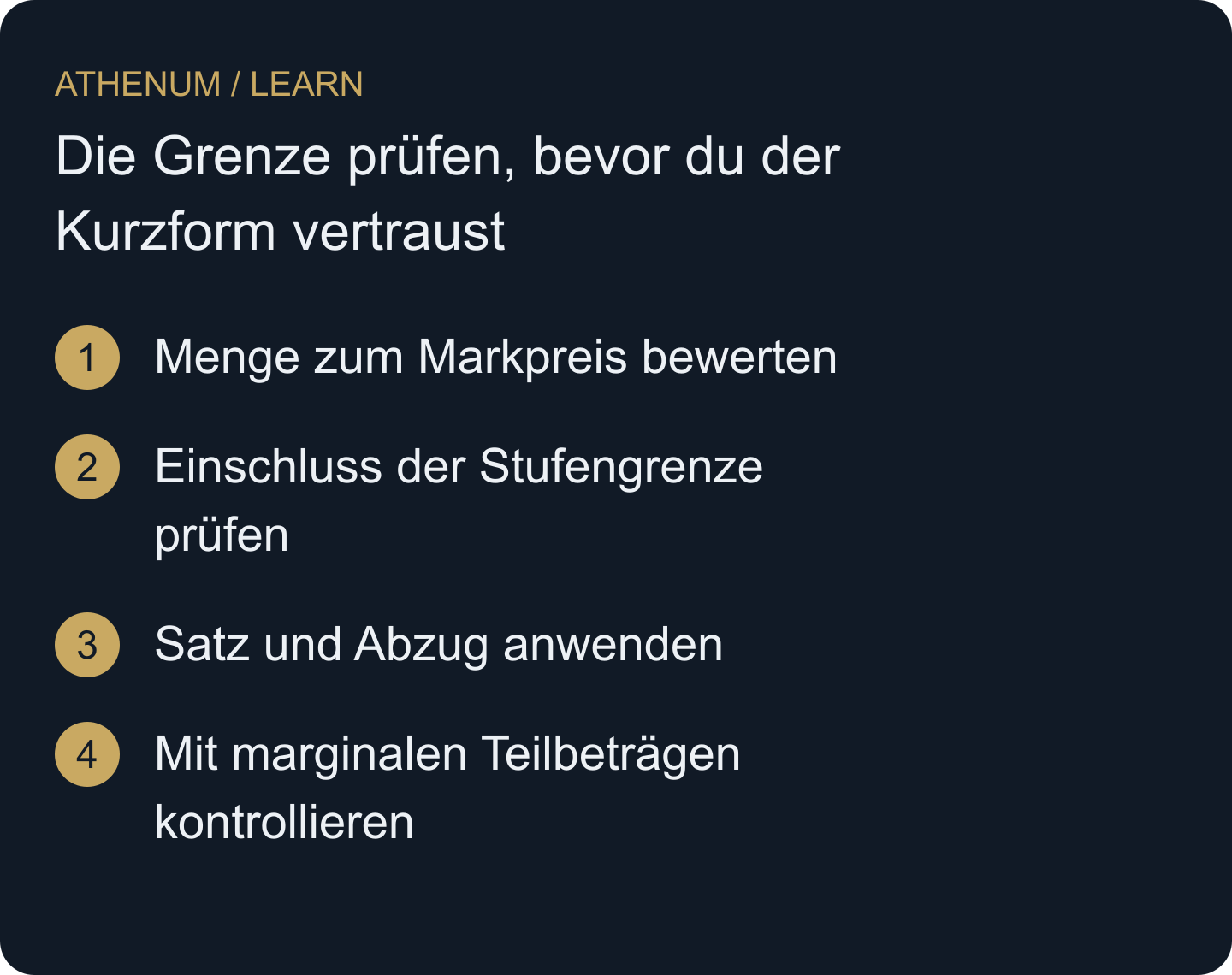 Prüfe eine Positionsanforderung; für ausstehende Orders können andere Regeln gelten.