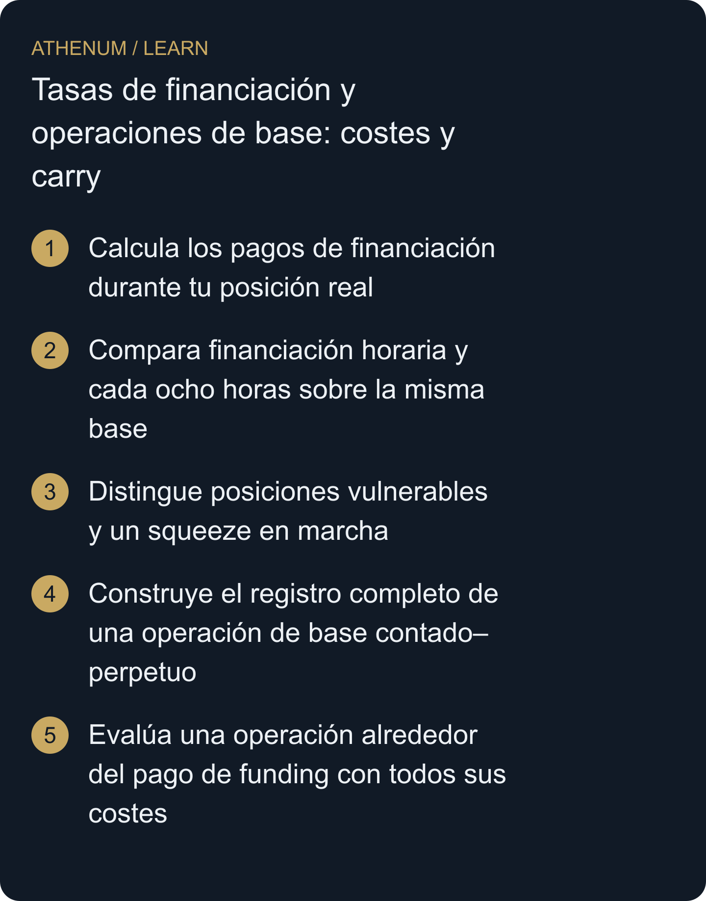 Explicar una oportunidad de financiación o base con un registro monetario completo, supuestos explícitos y un escenario perdedor.