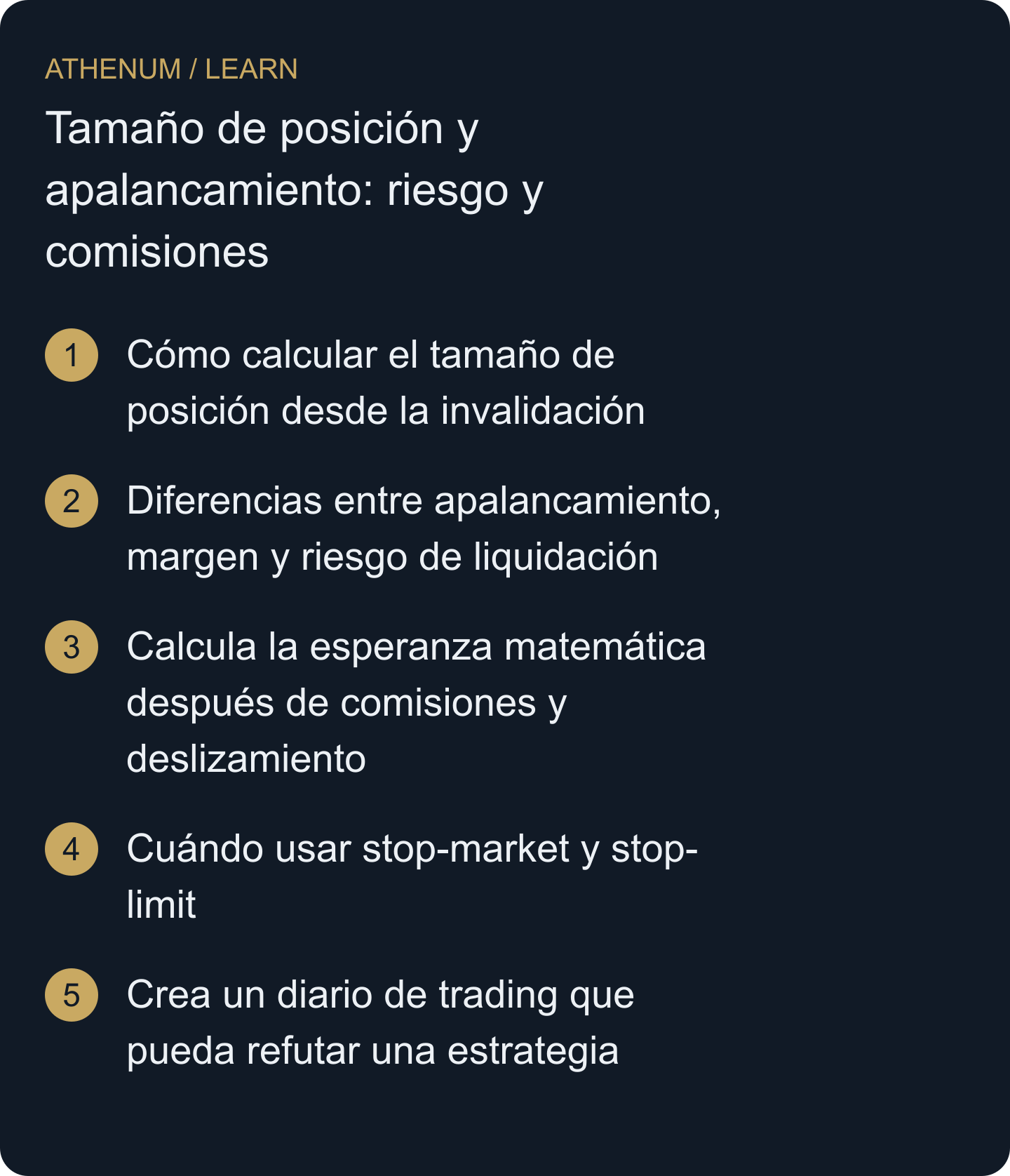 Redactar un plan cuya cantidad, supuestos de ejecución y reglas de evaluación otra persona pueda reproducir.