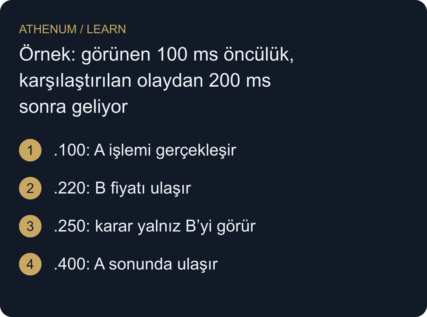 Varsayımsal toplayıcı çizelgesi. Olay zamanında önce gelen veri stratejiye önce ulaşmak zorunda değildir.