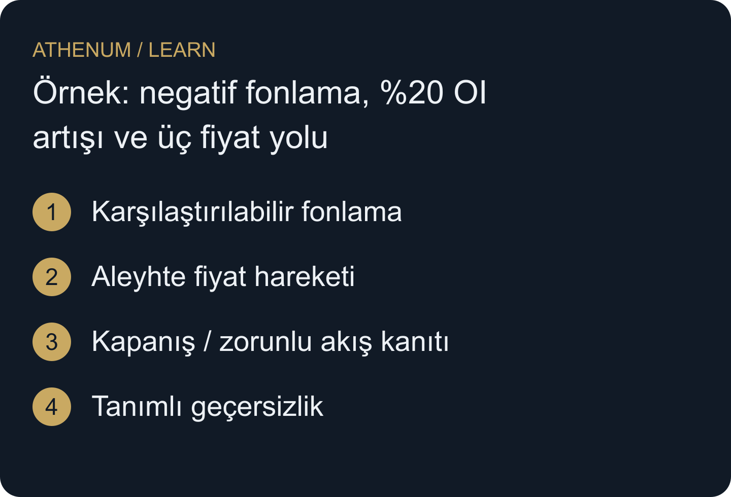 Kalabalık pozisyonlanma, yalnızca fonlama işaretiyle değil gözlenen fiyat ve kapanış baskısıyla sıkışma hipotezine dönüşür.