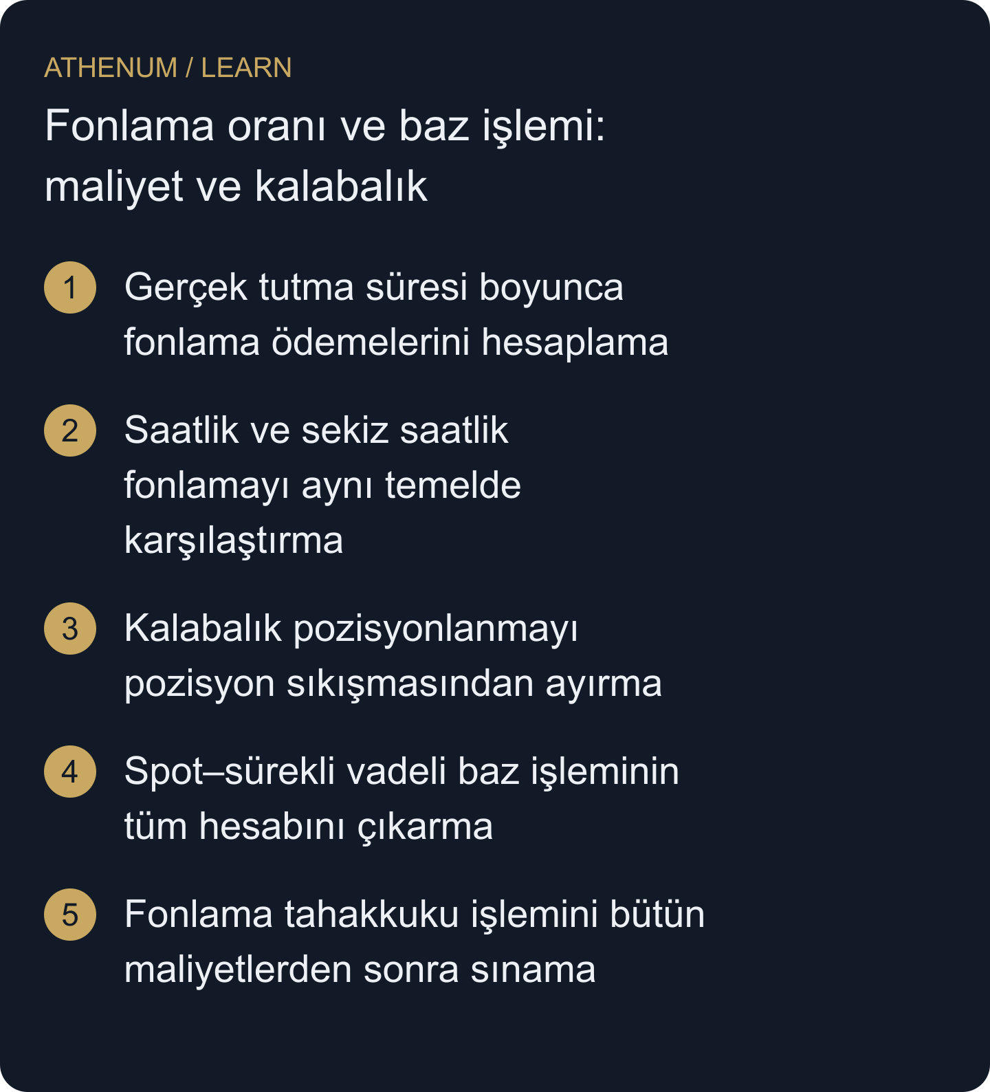 Bir fonlama veya baz fırsatını eksiksiz nakit akışı, açık varsayımlar ve zarar üreten bir senaryo ile açıklayabilmek.
