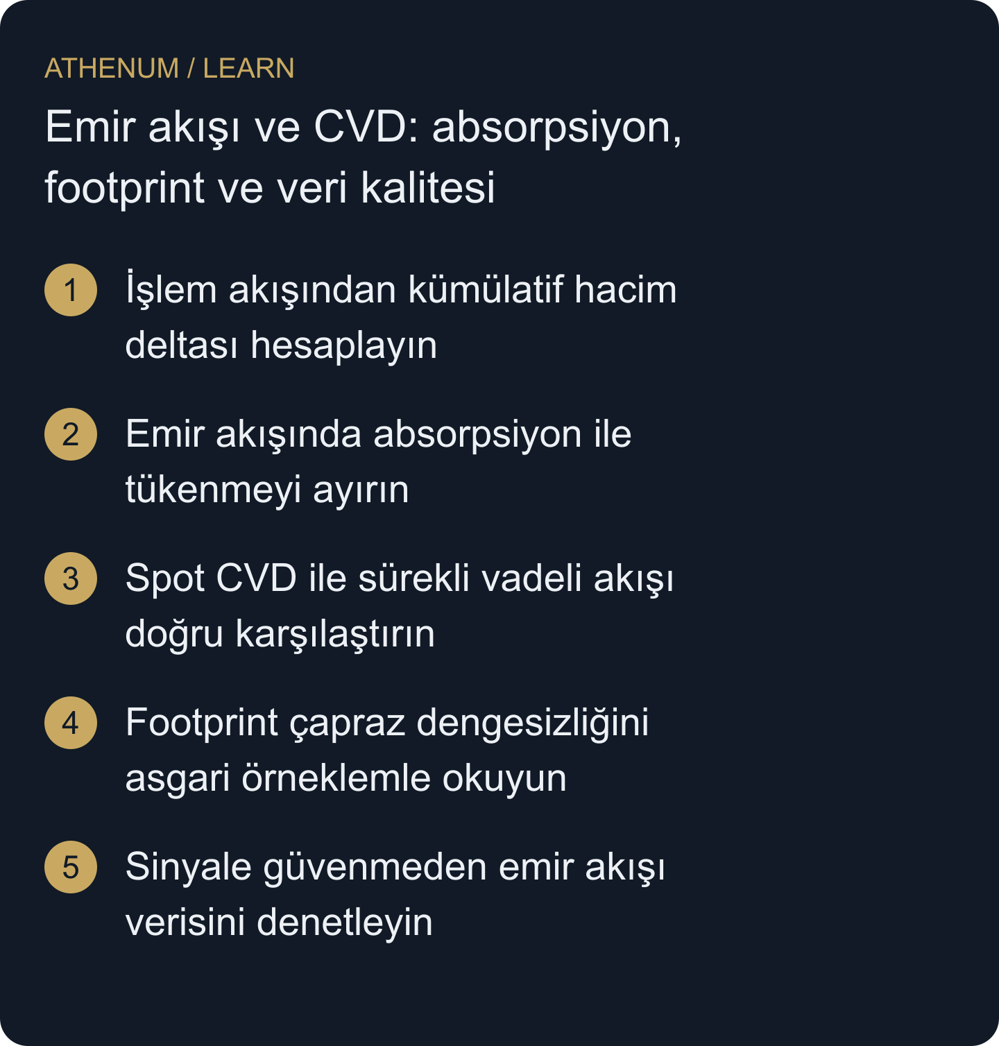 Bir akış sinyalini ham gözlemlerinden sınıflandırmasına, birleştirilmesine ve yorumuna kadar denetlemek.
