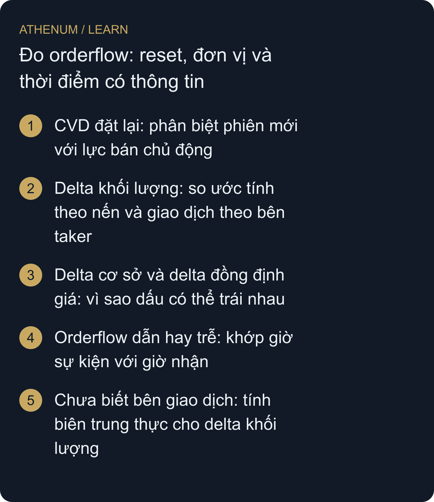 Xác định tín hiệu dòng có còn đứng vững khi thống nhất mốc neo, đơn vị, phân loại, độ phủ và khả năng có thông tin.