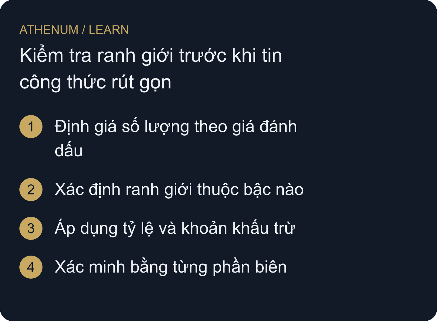 Kiểm tra yêu cầu vị thế; lệnh chờ có thể theo quy tắc khác.