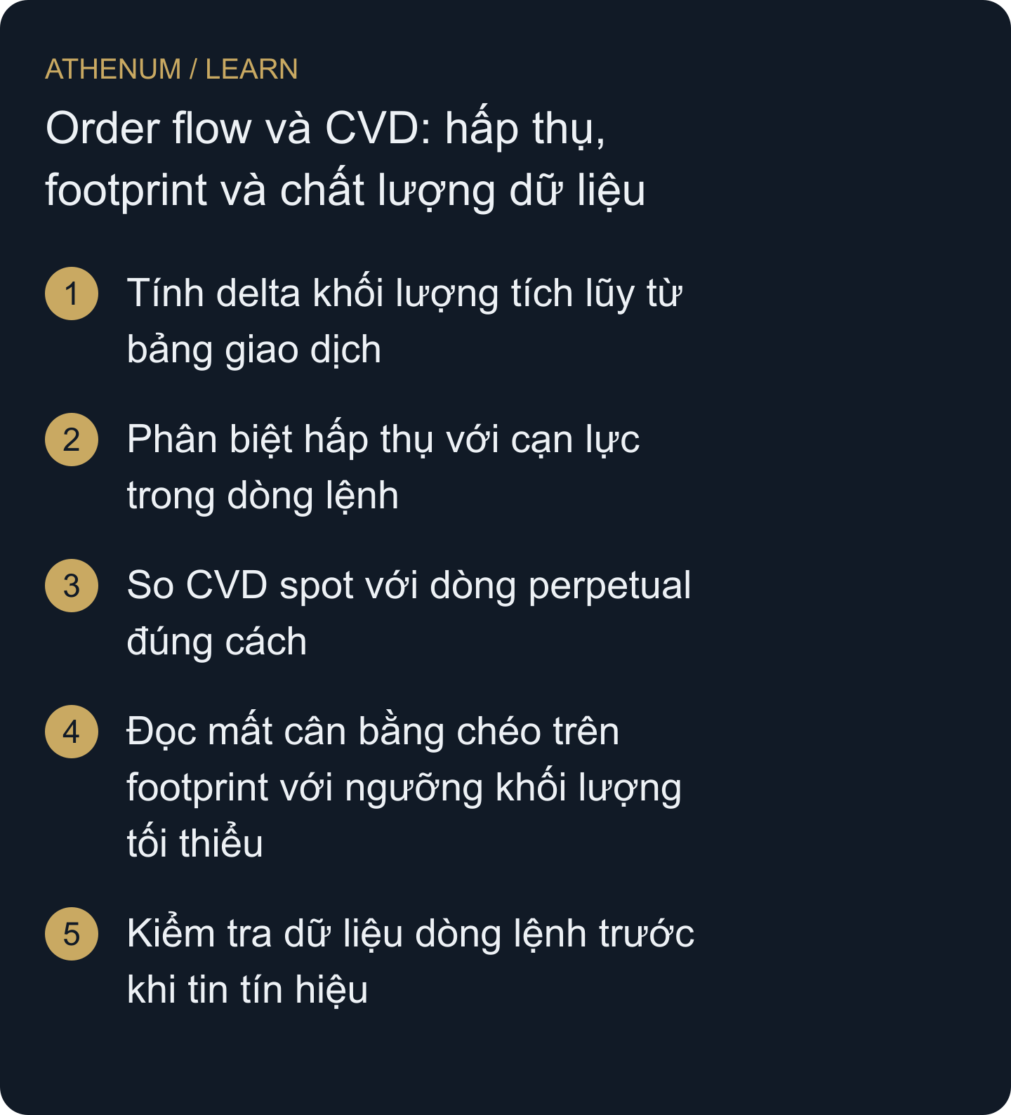 Kiểm tra tín hiệu dòng lệnh từ quan sát gốc qua phân loại, tổng hợp đến diễn giải.