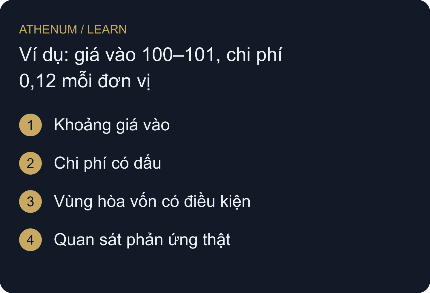 Kết quả phụ thuộc giả định giá vào và chi phí; không phải bản đồ lệnh riêng tư.
